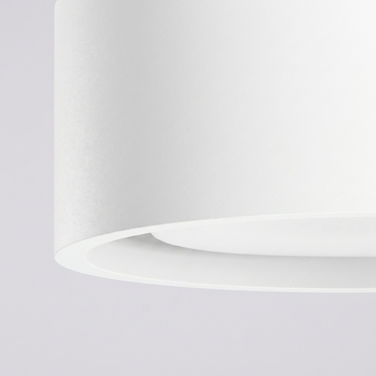 Plafonnier Aluminium Blanc Gx53 3 MODO blanc, EDEN
