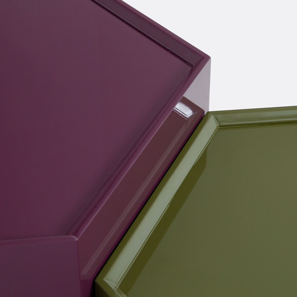 Lot de 3 tables basses empilables, Wai multicolore, LA REDOUTE INTERIEURS