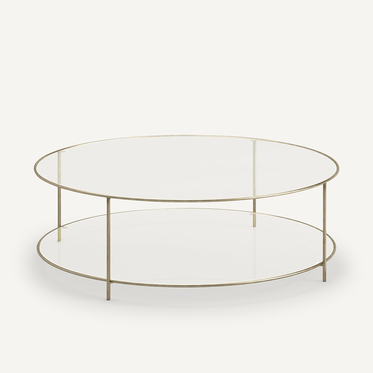 Tavolo Basso Rotondo In Vetro Temprato Sybil Arredamento Tavoli Tavolini Decorativi Da Salotto La Redoute