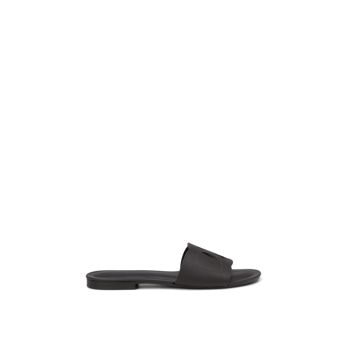 Mule en cuir de veau noble schwarz, MARC O'POLO