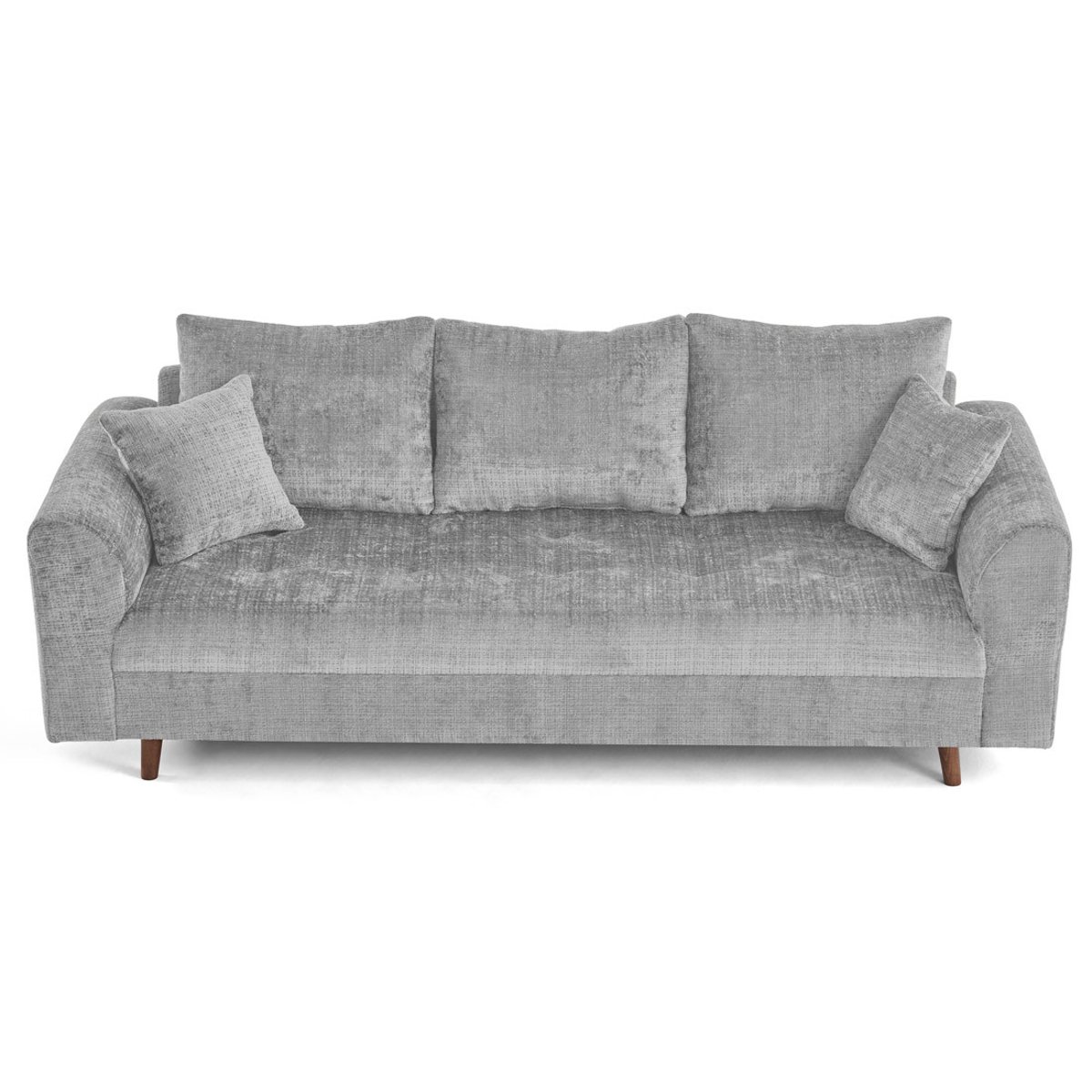 Canapé fixe 3 places - RUNE gris, BEST MOBILIER