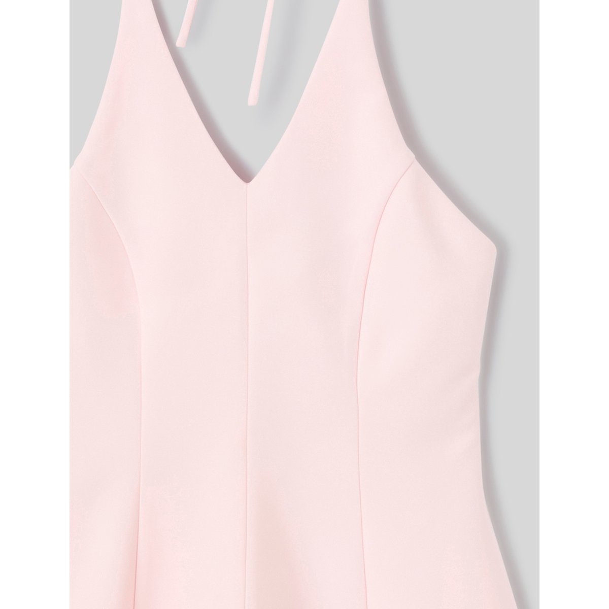 Robe courte dos nu rose pâle, BZB
