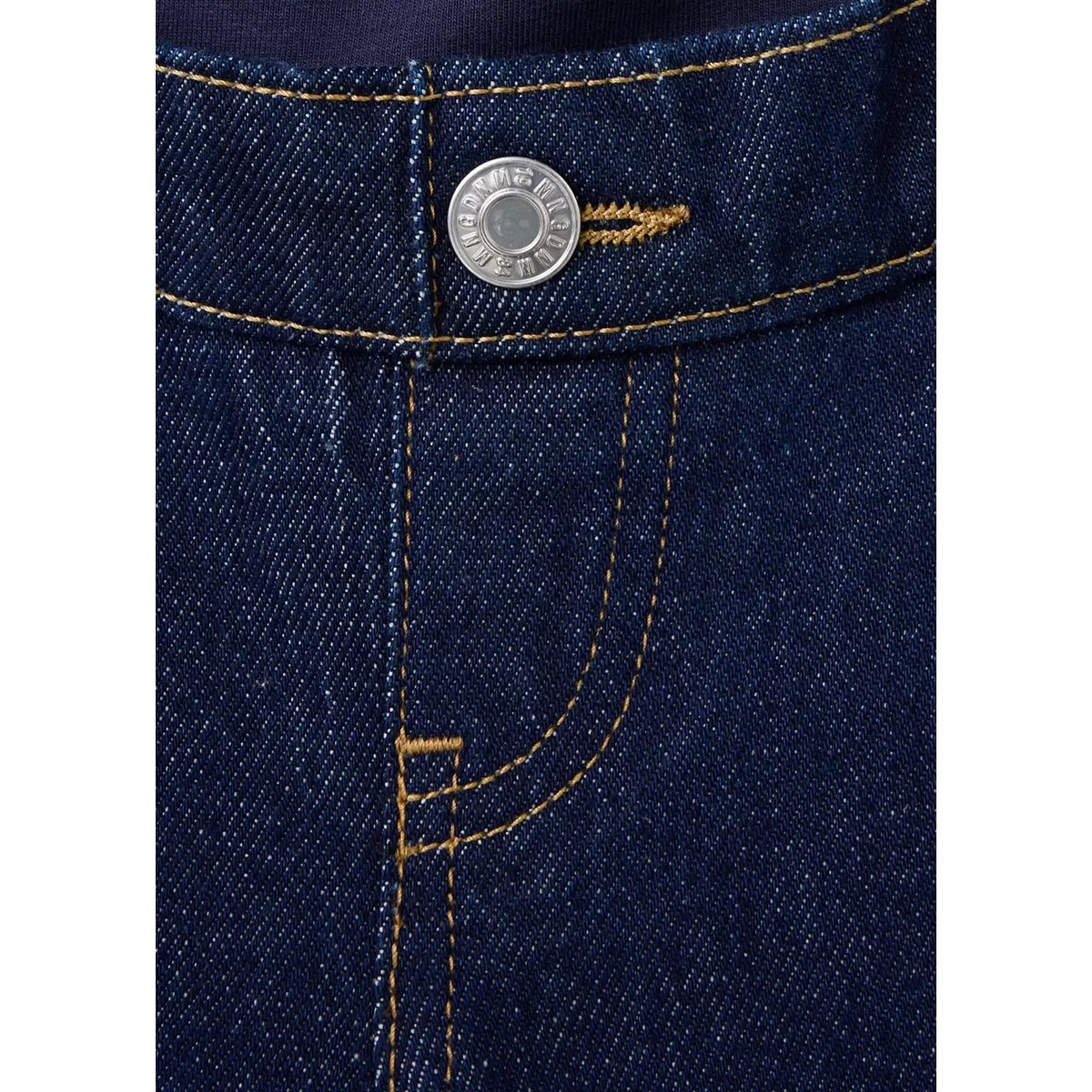 Jean de grossesse droit bleu, MANGO
