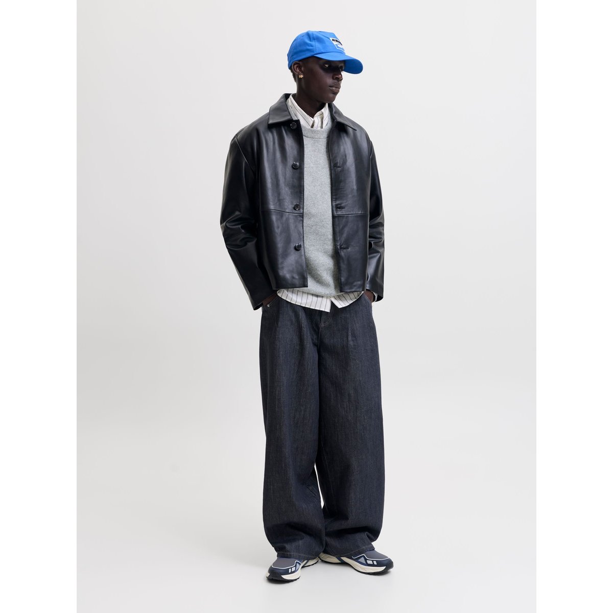 Pull En Maille grise - light grey melange, JACK & JONES