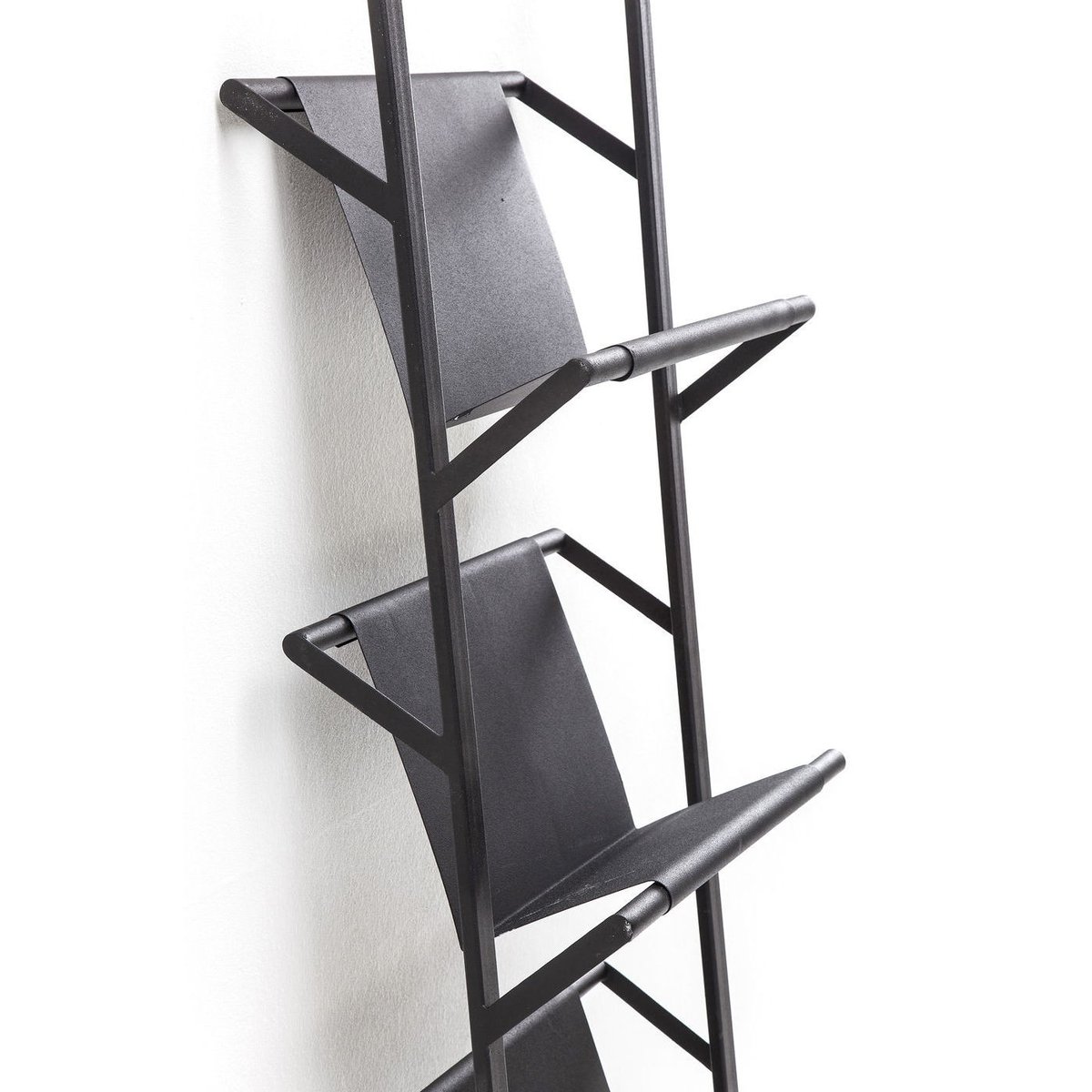 Porte-catalogue en acier noir, KARE DESIGN