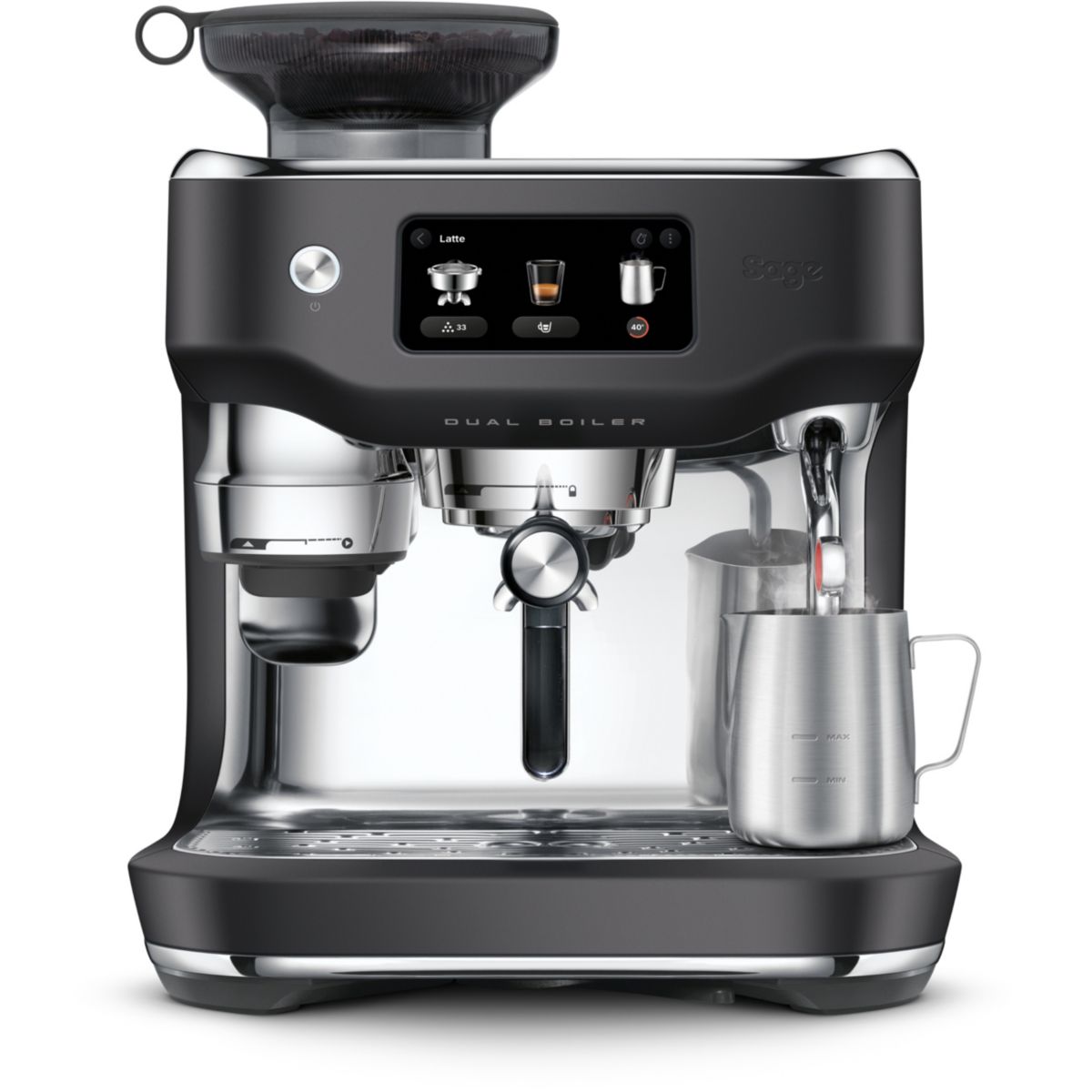 Machine à expresso SES995BTR4EEU1 noir, SAGE APPLIANCES