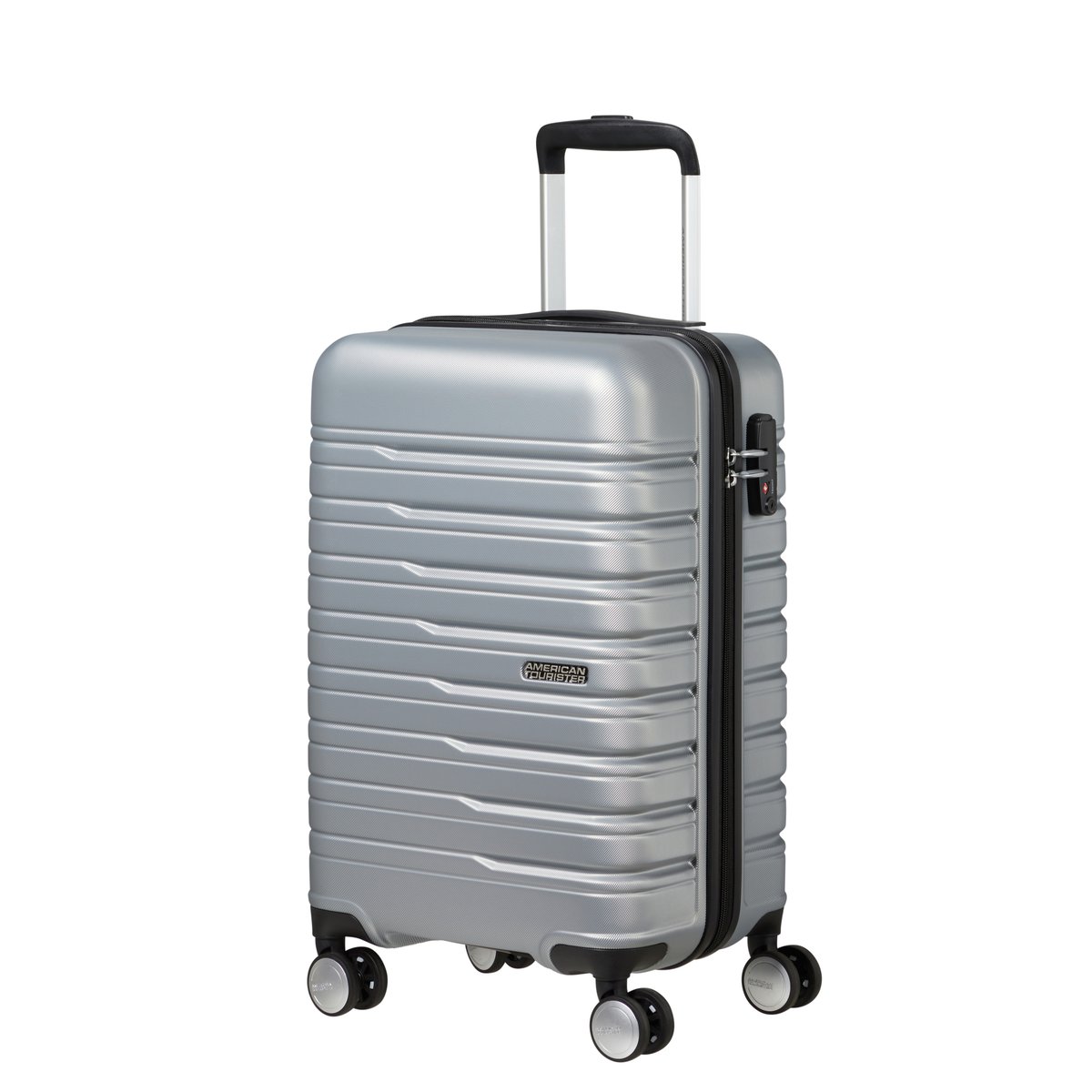 Flashline valise 4 roues taille S sky silver, AMERICAN TOURISTER