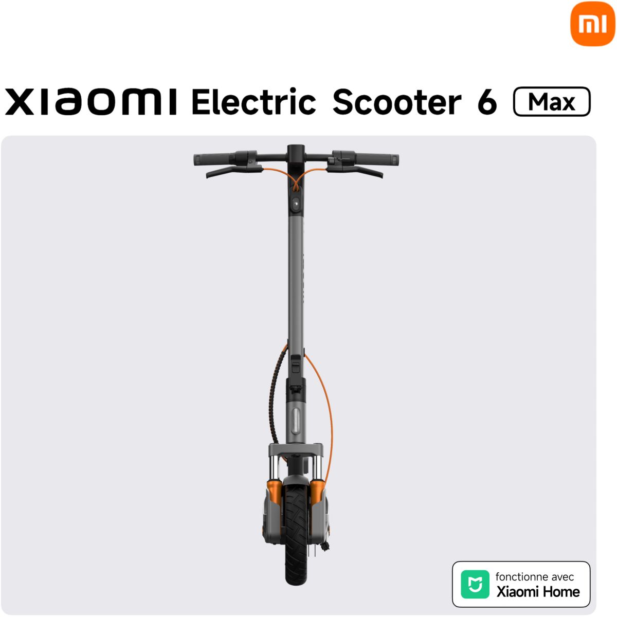 Trottinette électrique Electric Scooter 6 Max Noir noir, XIAOMI