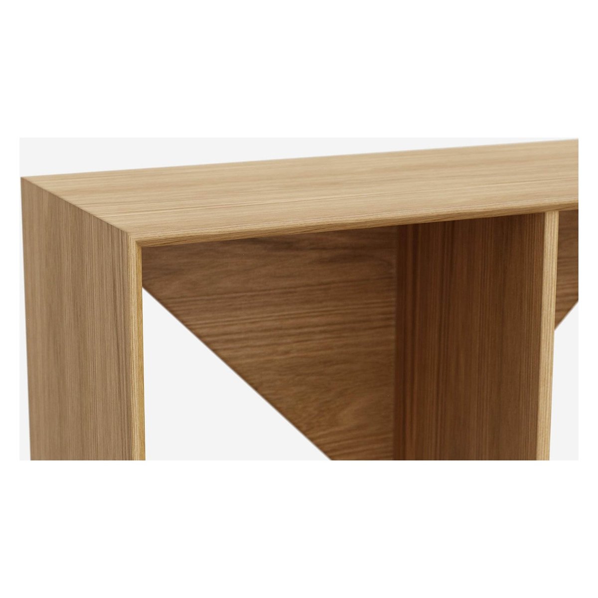 Etagère bois UVY naturel clair, HABITAT