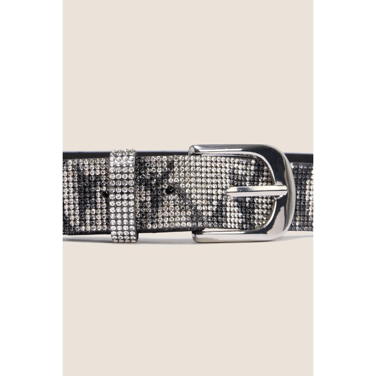 Ceinture large couleur argent, BREAL