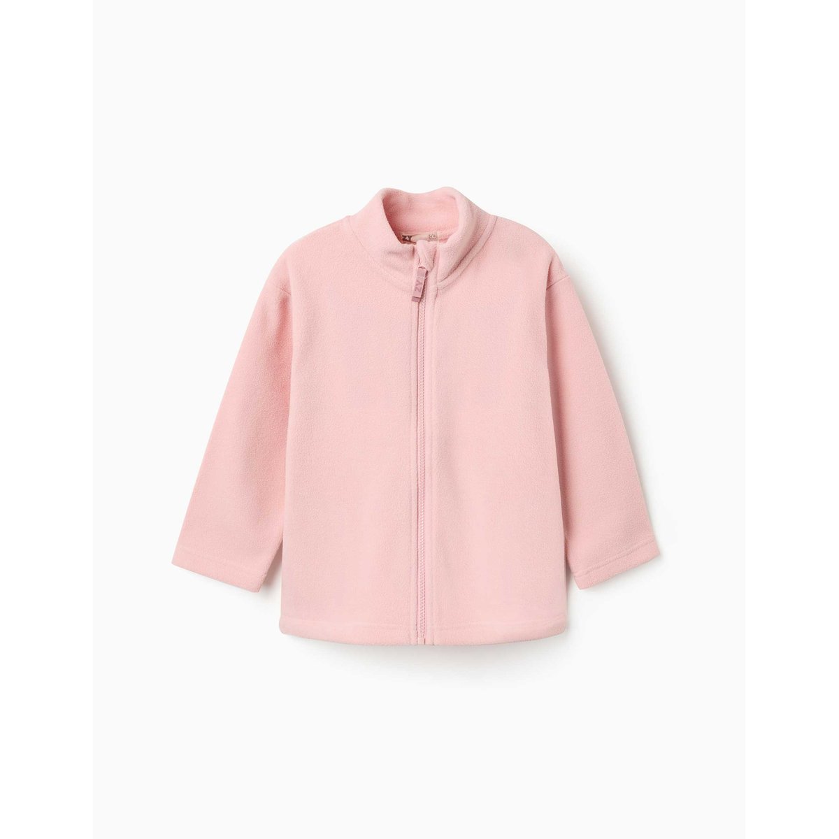 Veste en polaire à col montant rose clair, ZIPPY