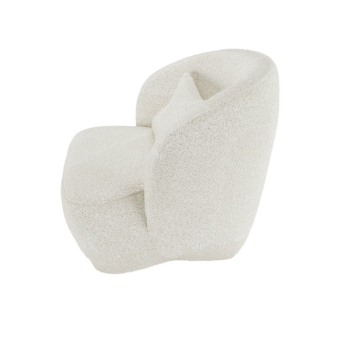 Fauteuil design - PABLO blanc, POTIRON PARIS