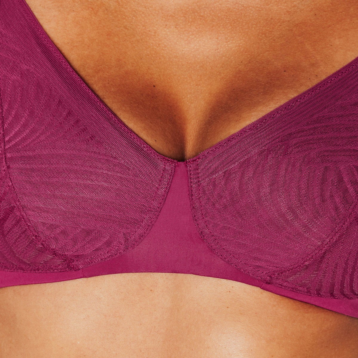 Soutien-gorge sans armature JANICE violet, ROUGEGORGE LINGERIE