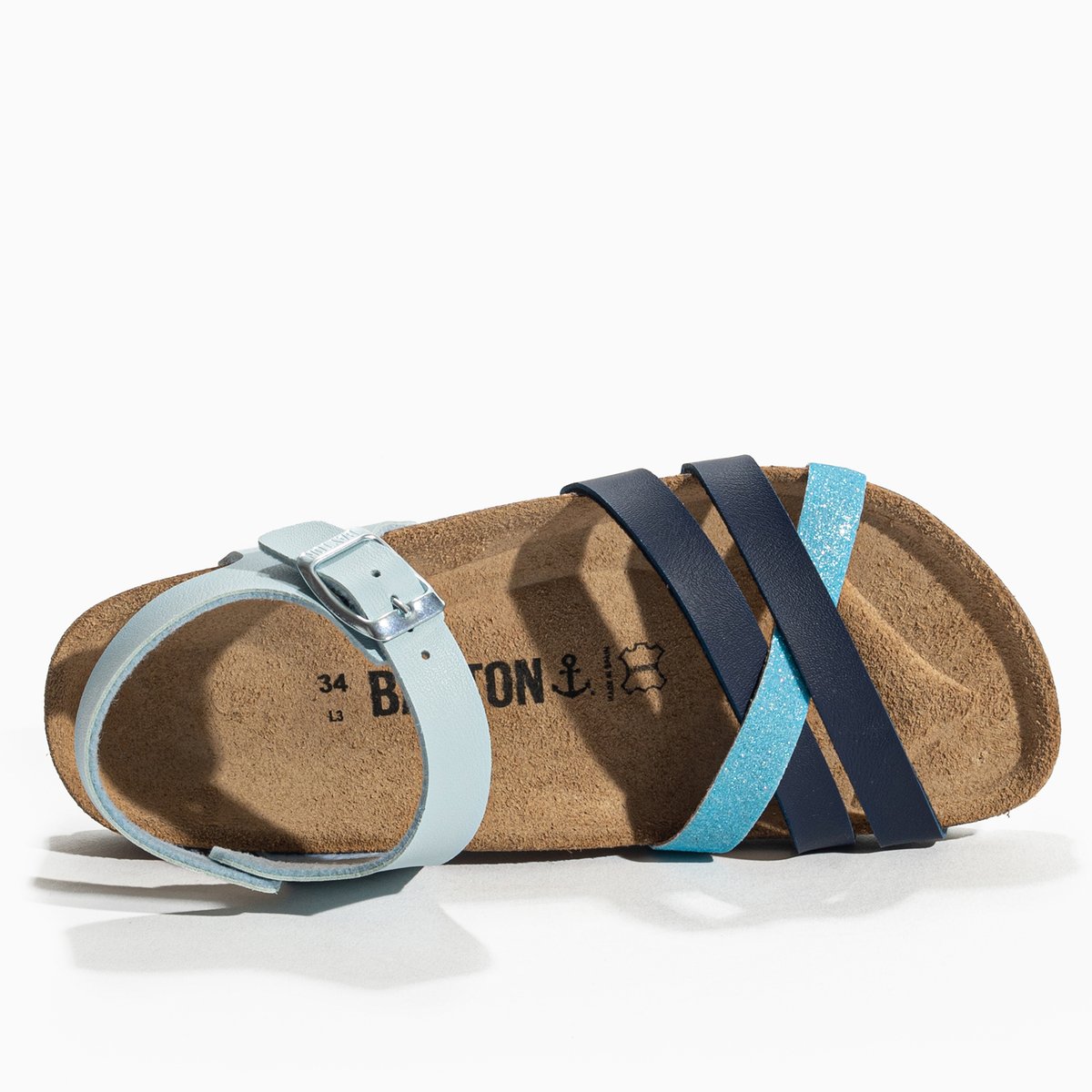 Sandales BELADONA s bleu celeste, BAYTON