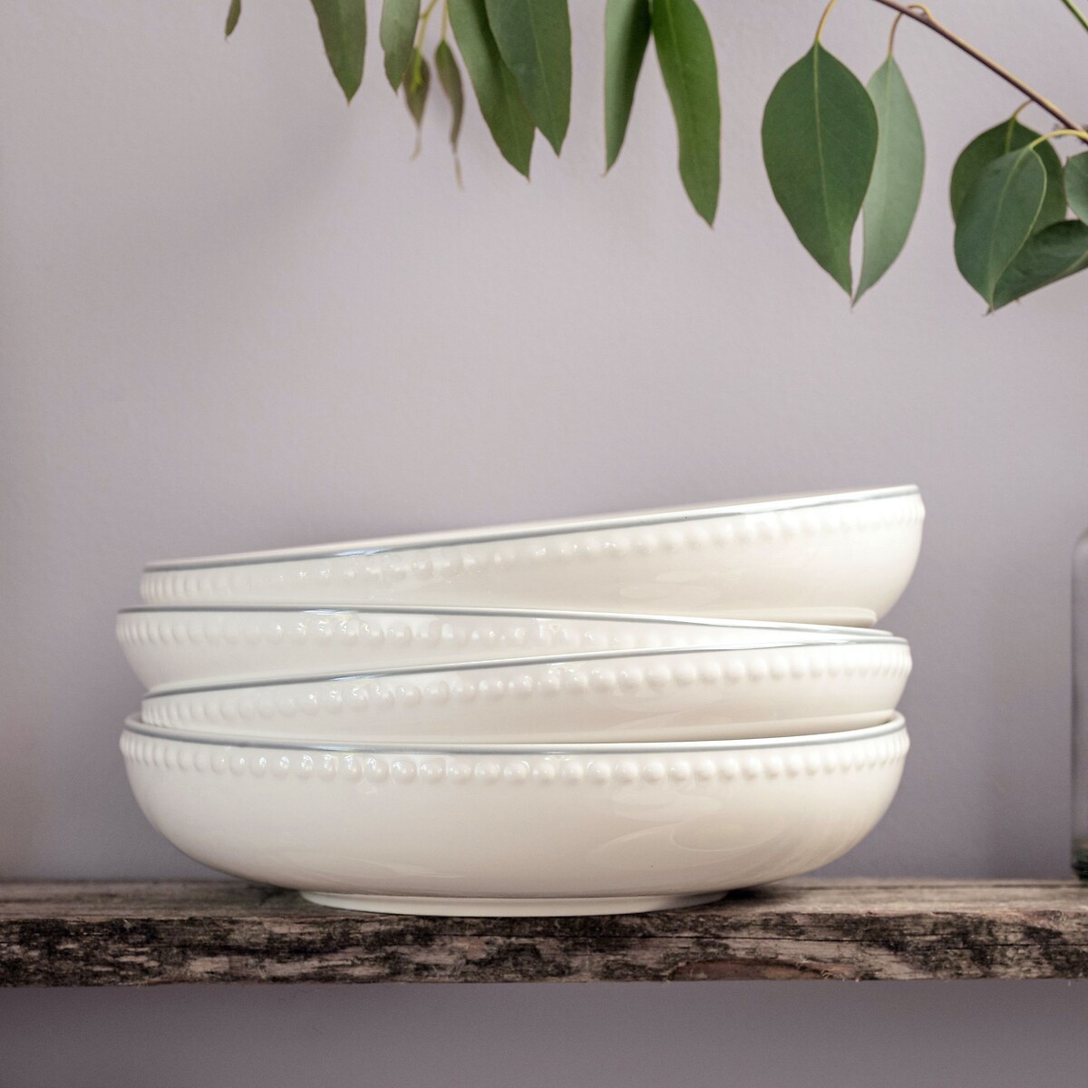 21cm Signature Pasta Bowl white, MARY BERRY