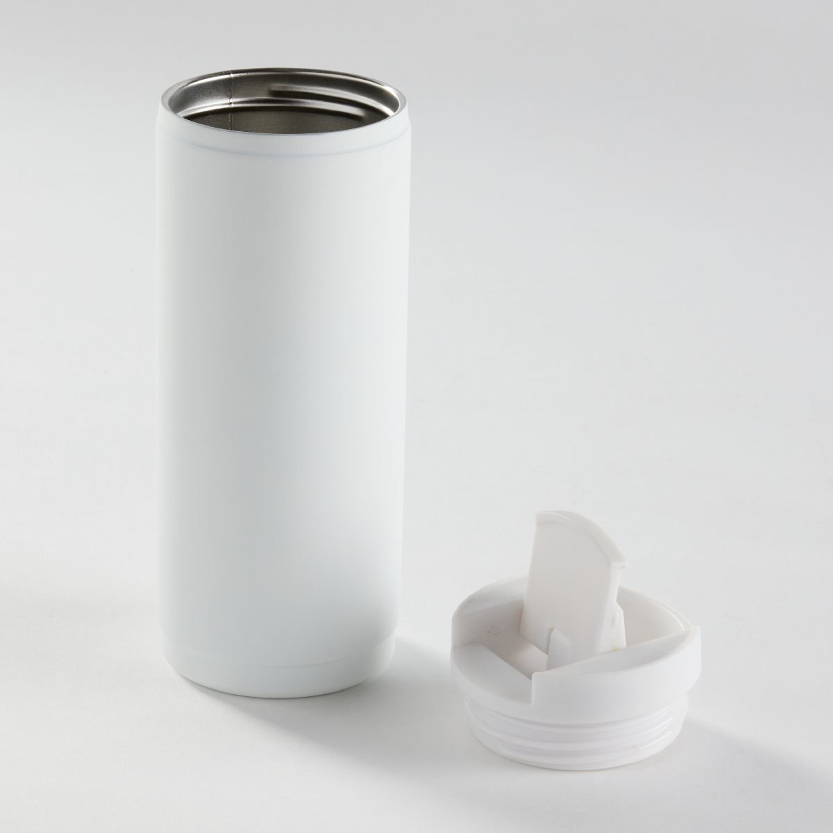 Mug isotherme en inox KITCHEN blanc, UTILITY