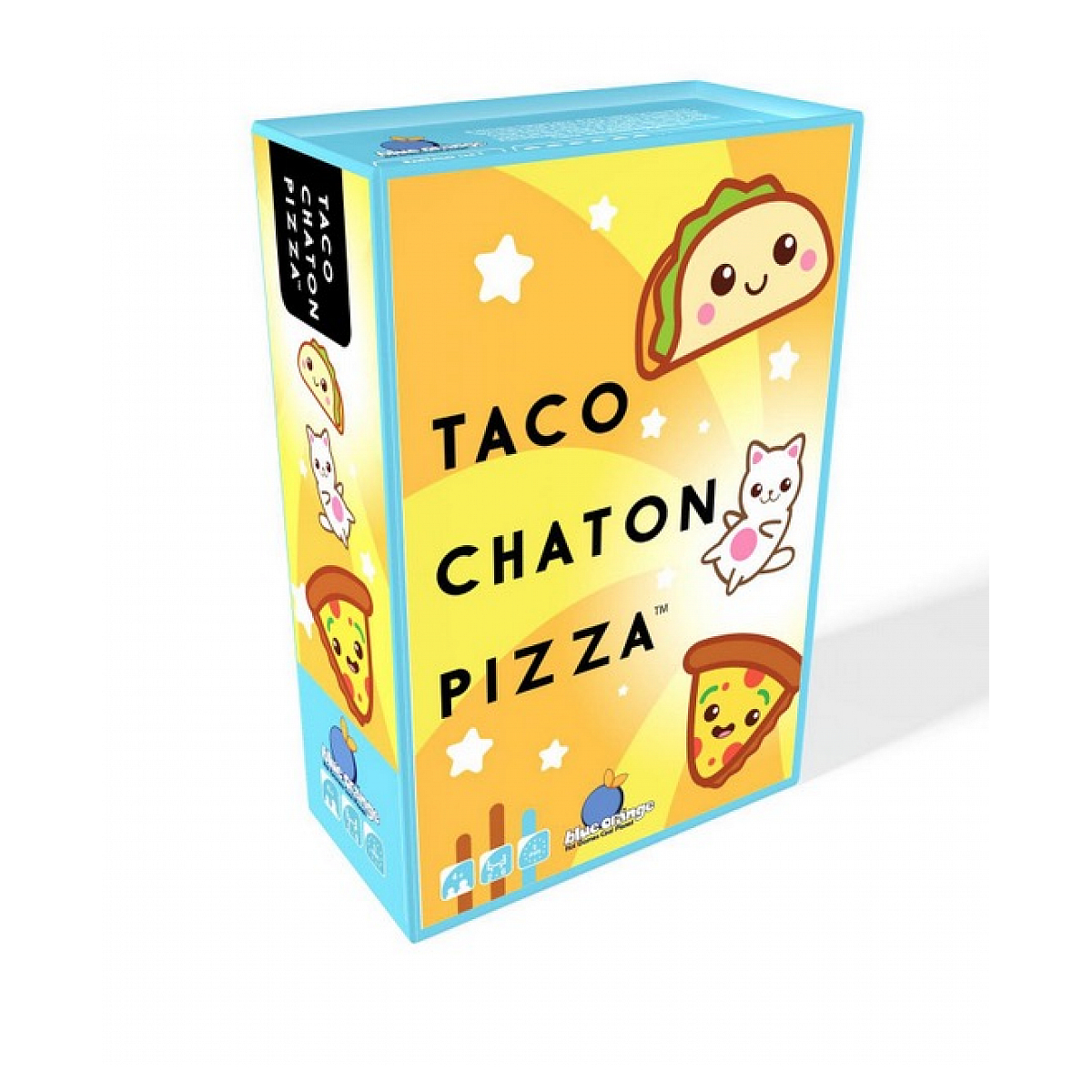 Taco chaton pizza le jeu de cartes couleur unique, BLUE ORANGE