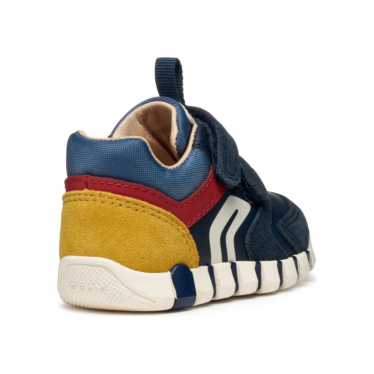 Premiers Pas B IUPIDOO bleu marine/rouge foncé, GEOX