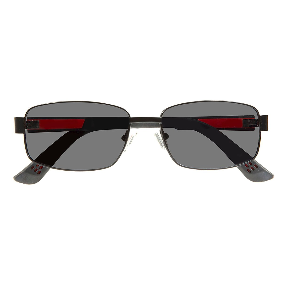 Lunettes de soleil verres polarisants, verres polycarbonates, branches flexibles noir, ISOTONER