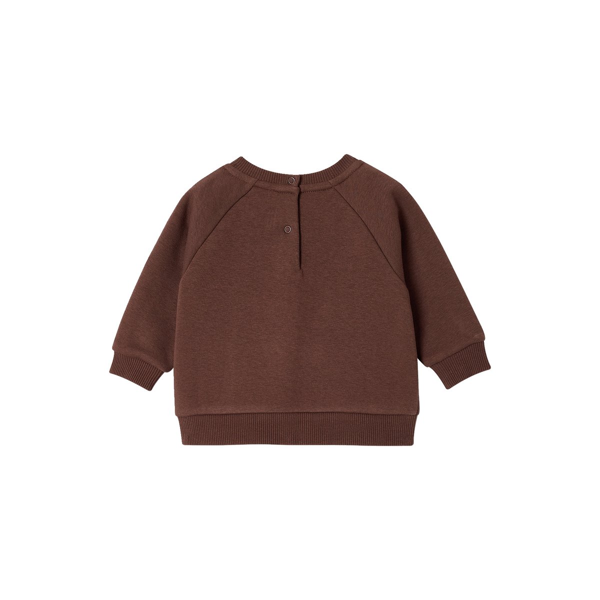 Sweat manches longues marron, VERTBAUDET