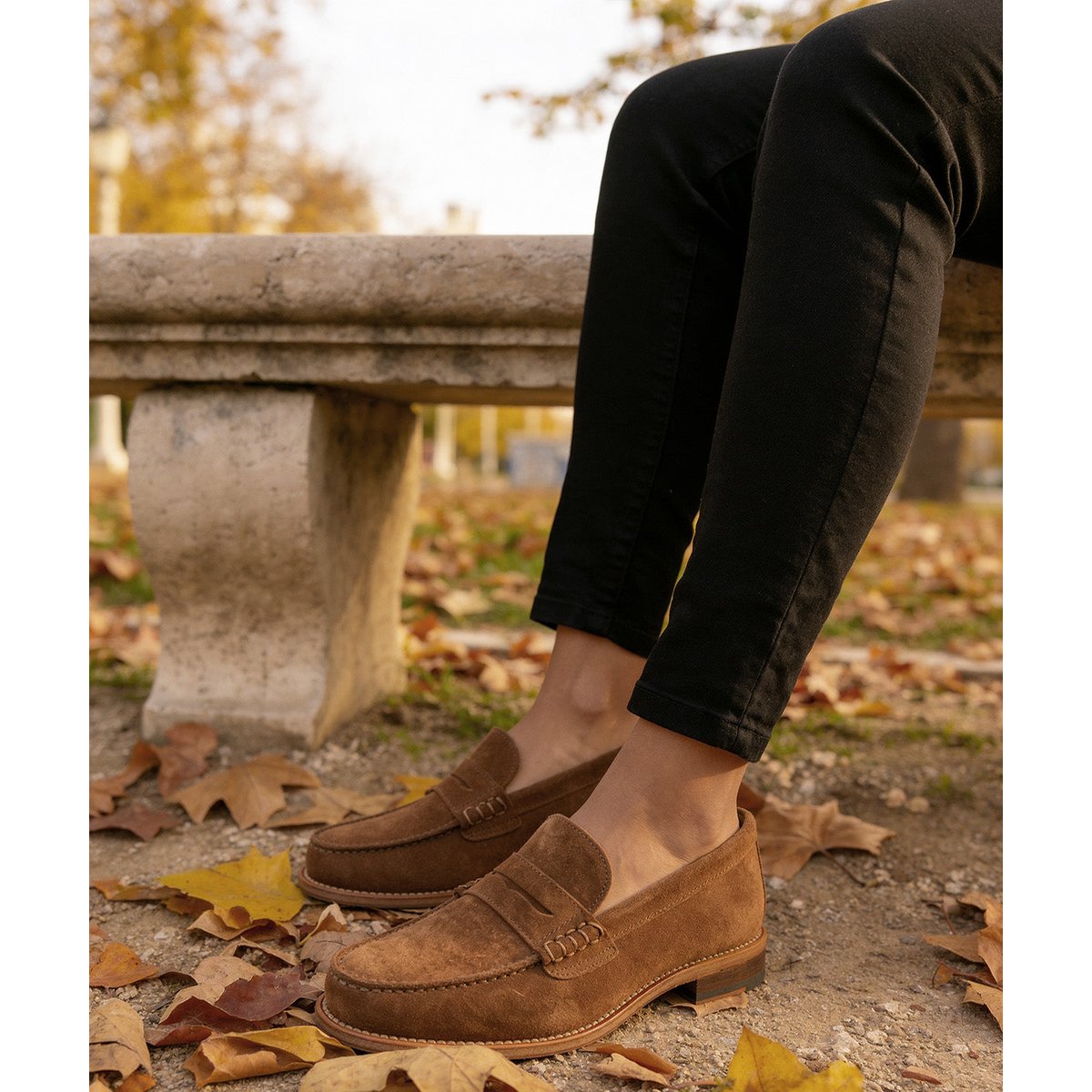Mocassin TIFFANY marron tigre, FINSBURY
