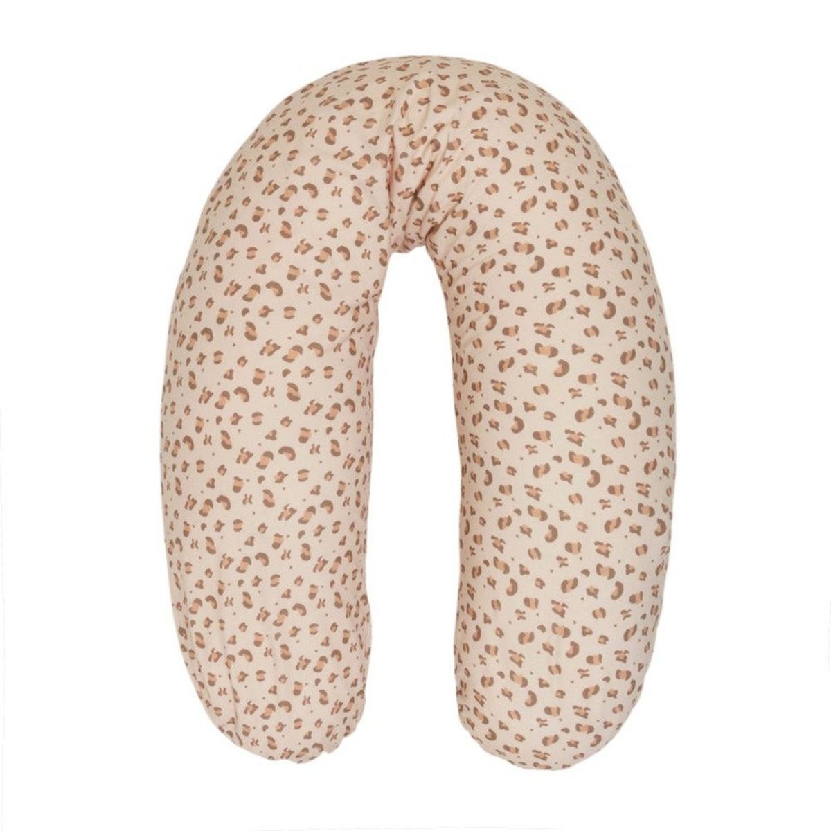 Coussin d'allaitement Jersey marron, CANDIDE