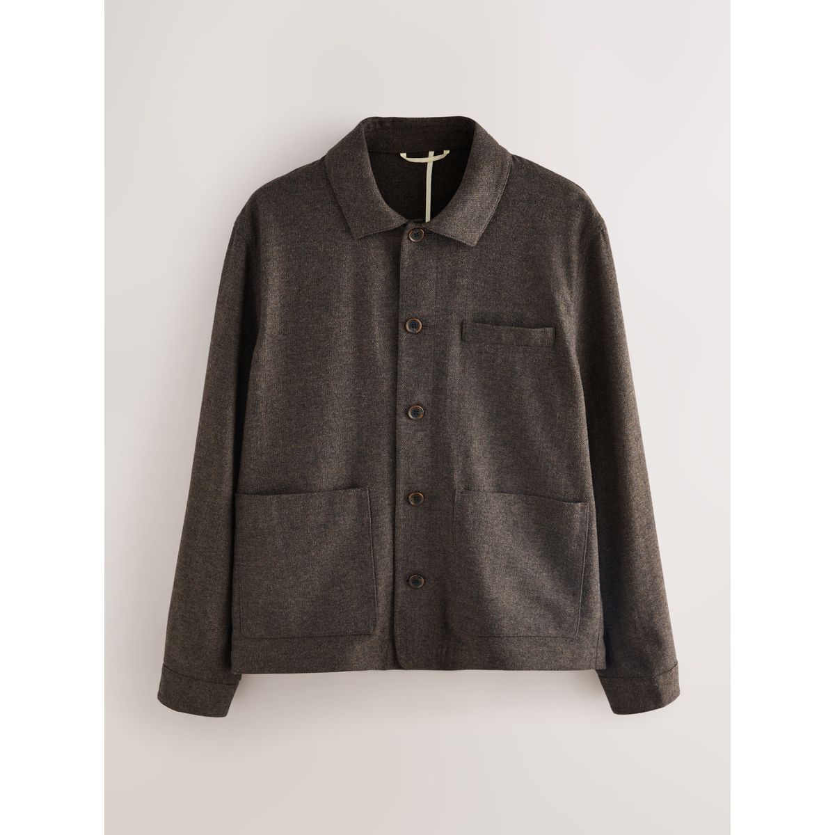 Veste élégante en laine mélangée marron, NEXT