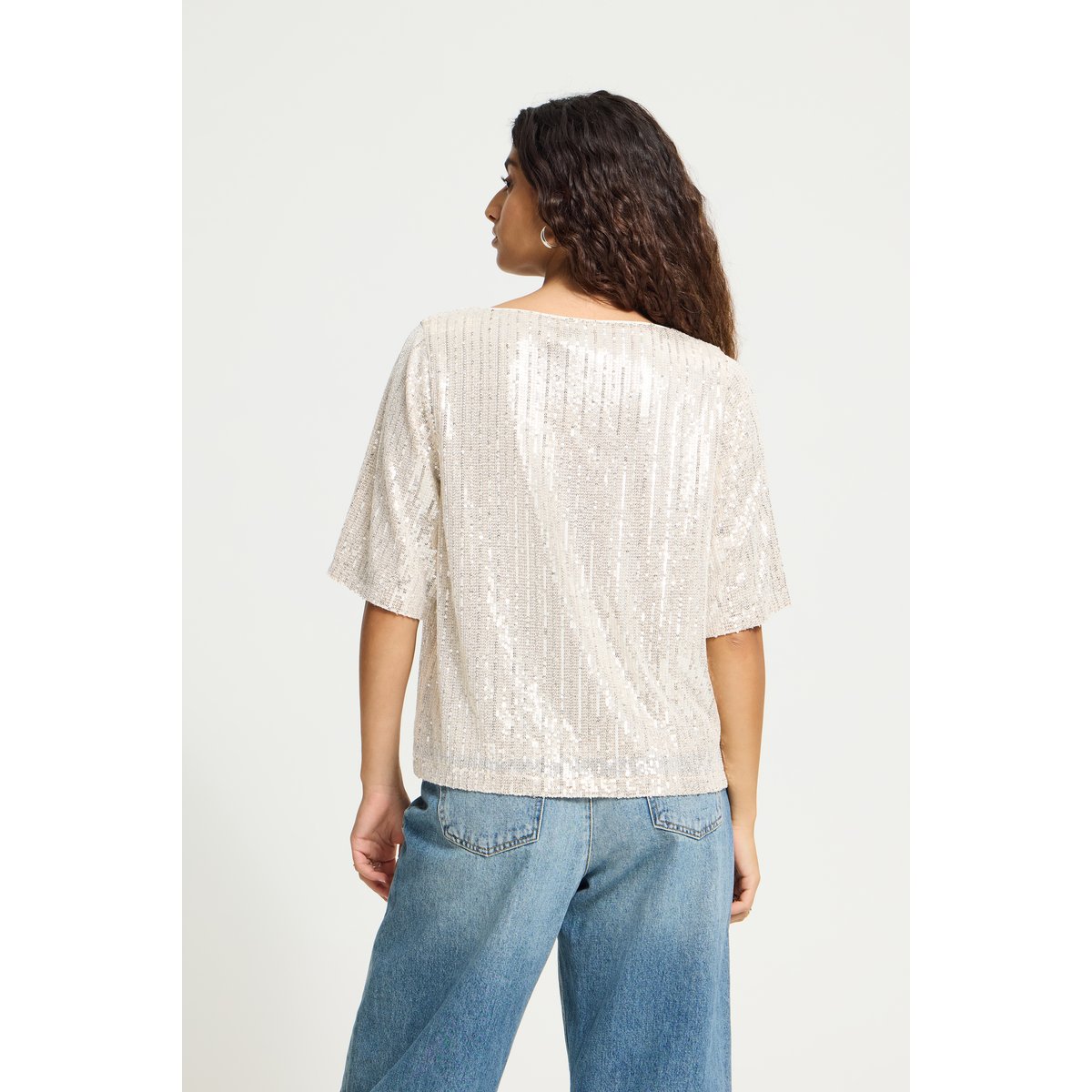 T-shirt beige frosted almond, ICHI