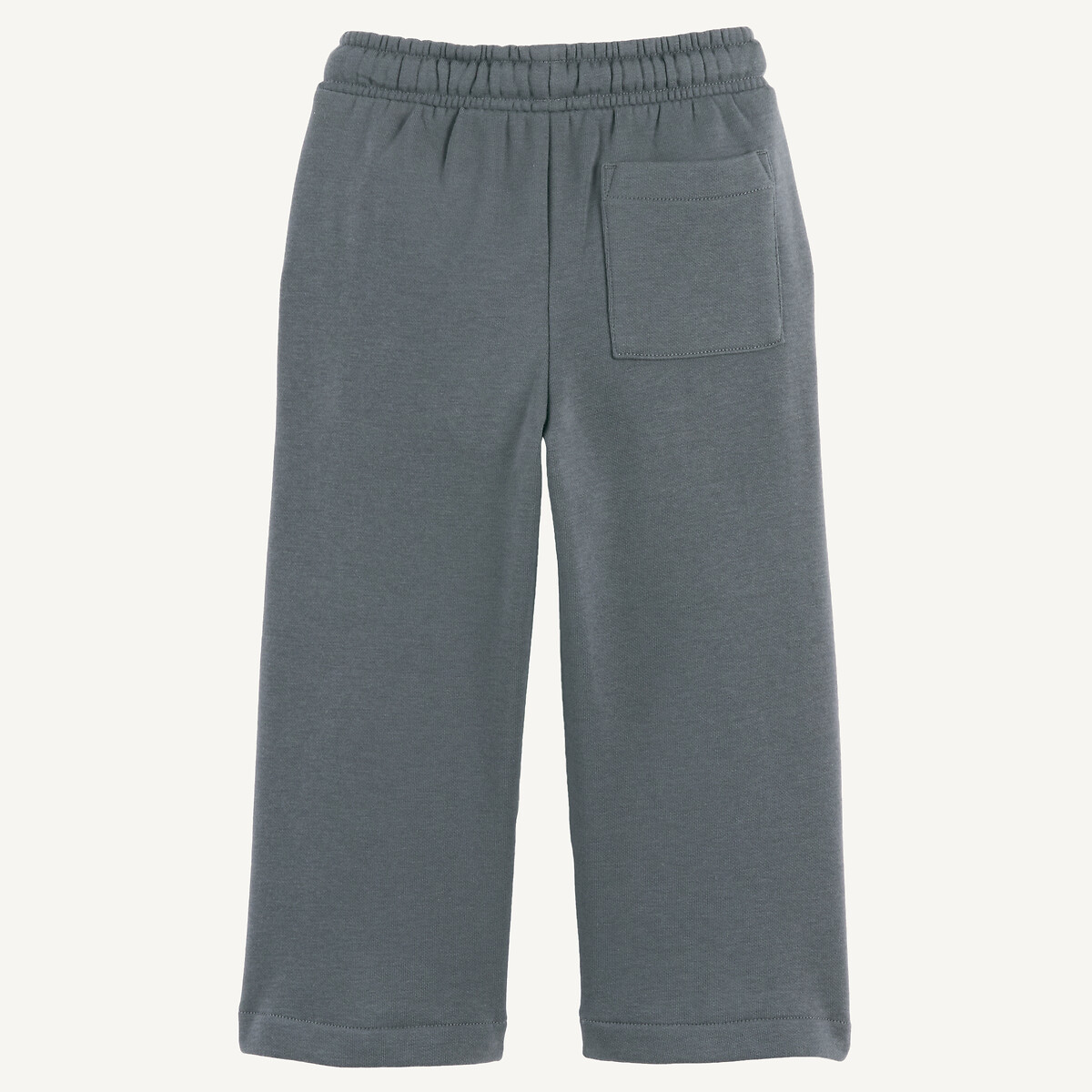 Jogging en molleton gris, LA REDOUTE COLLECTIONS