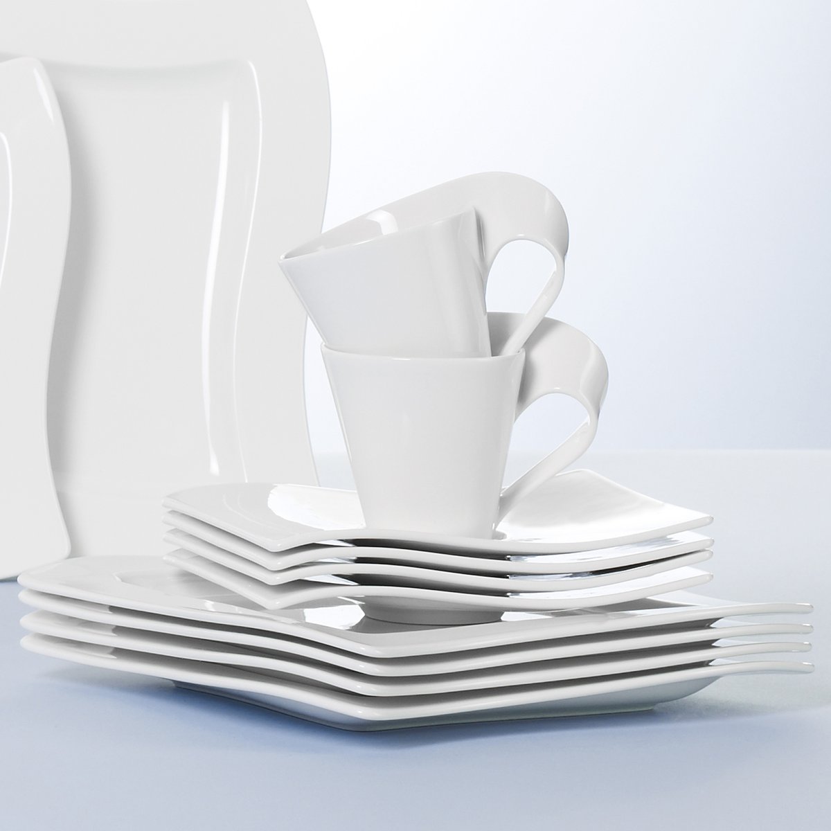 Soucoupe Tasse À Café/Thé NEWWAVE blanc, VILLEROY & BOCH