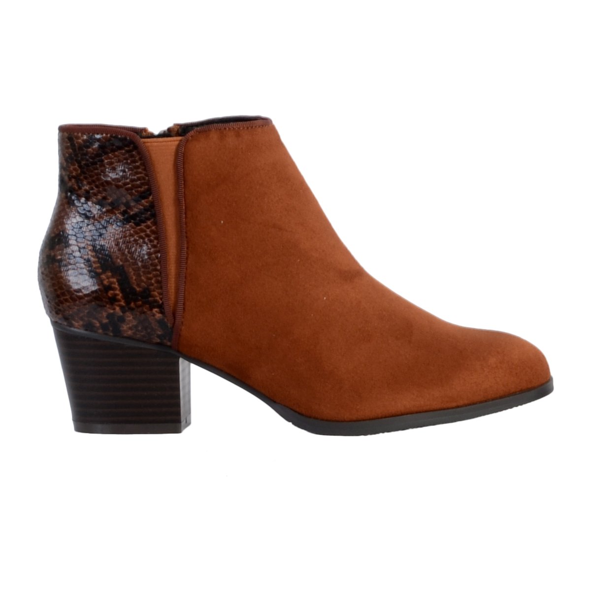 Bottines Ql4046 terre cuite, THE DIVINE FACTORY