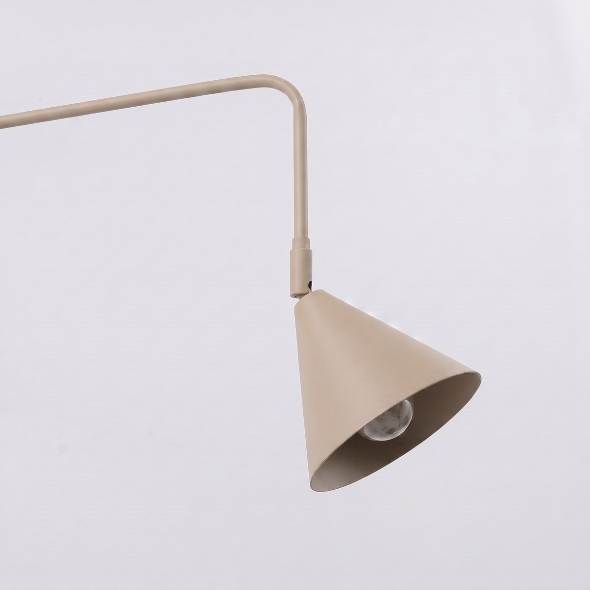 Applique murale Taupe E14 2 Nox taupe, EDEN