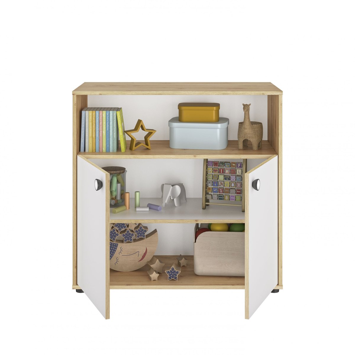 Chambre duo lit bébé évolutif 70x140 cm + commode Arthur arthur, GALIPETTE