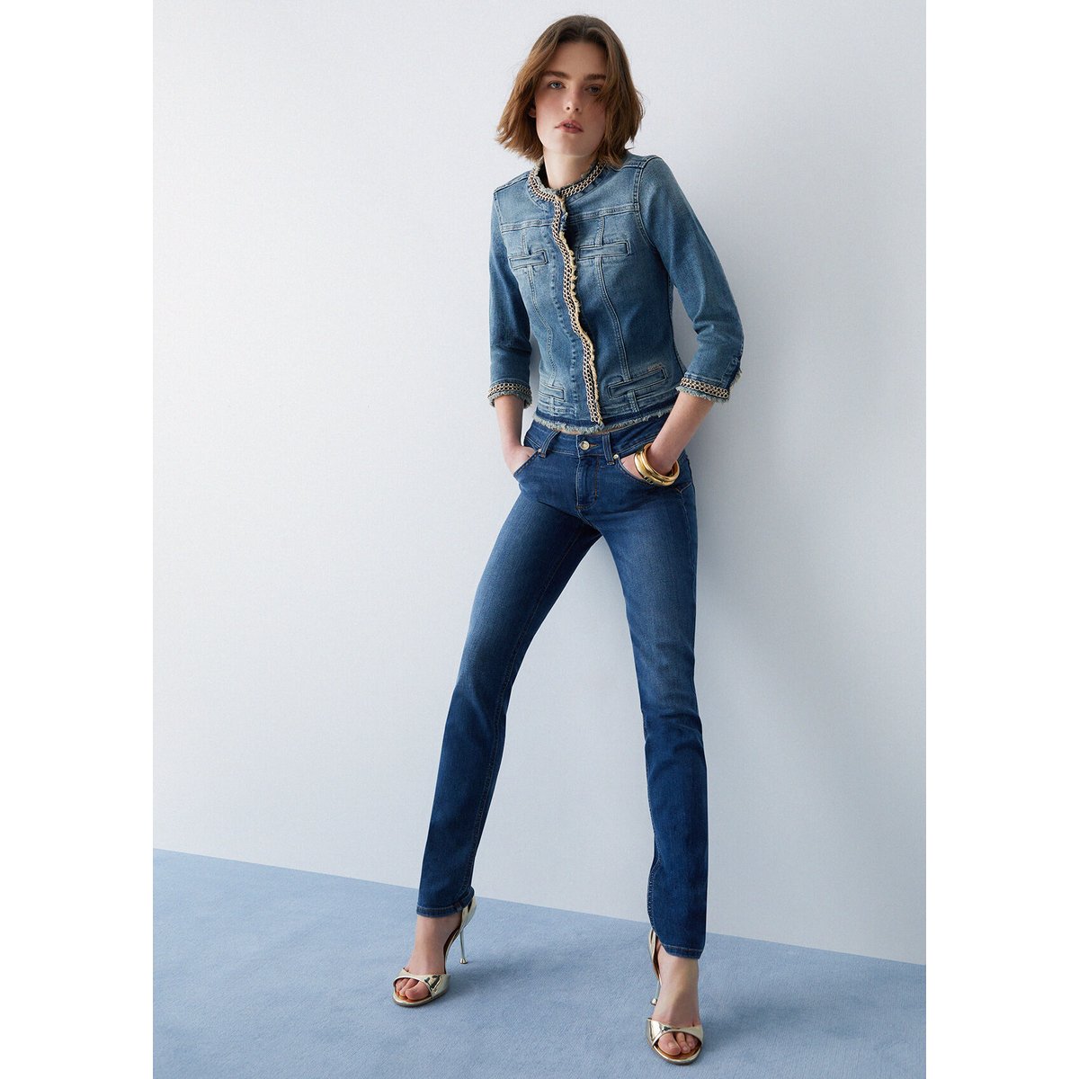 Jean slim denim bleu, LIU JO