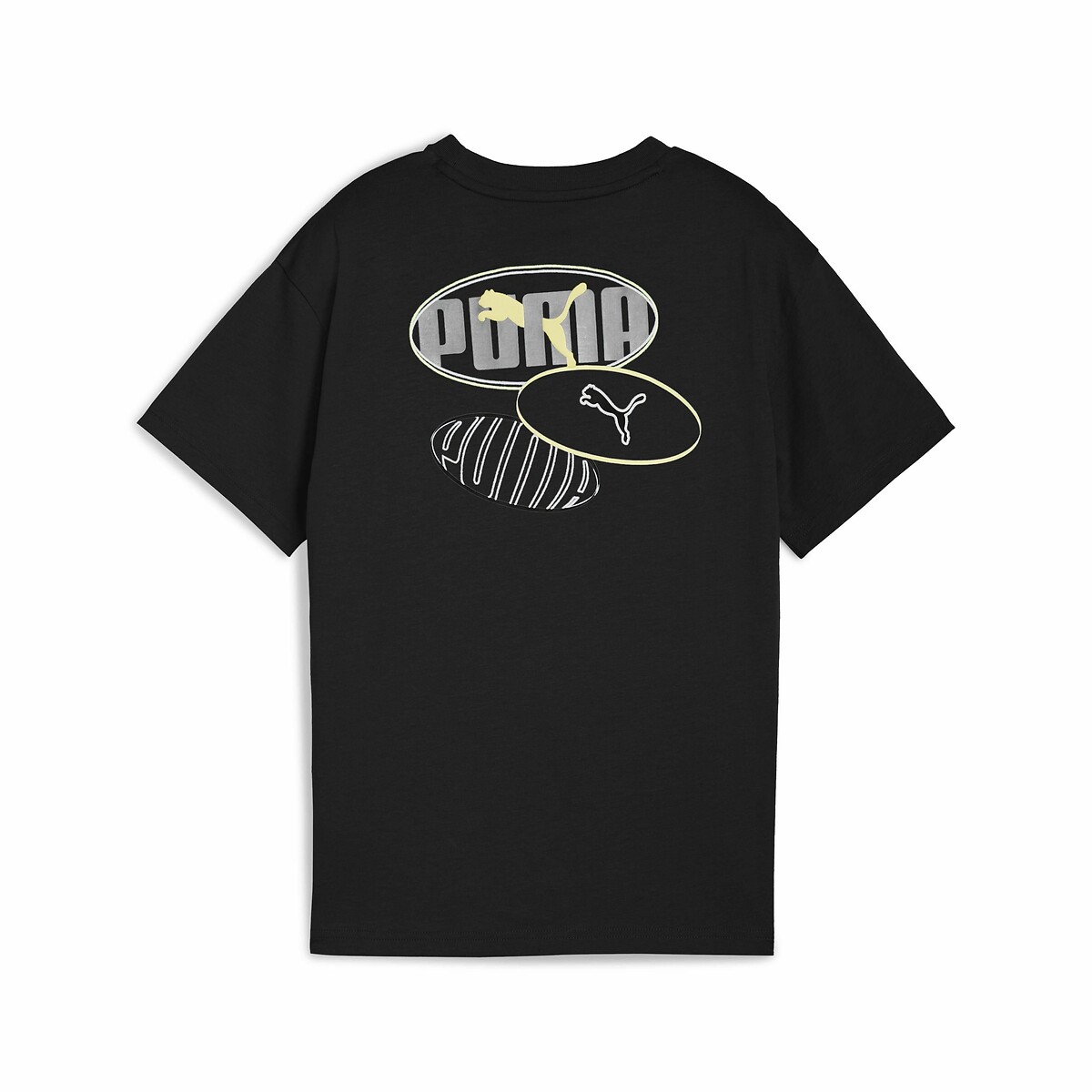 T-shirt met korte mouwen zwart, PUMA