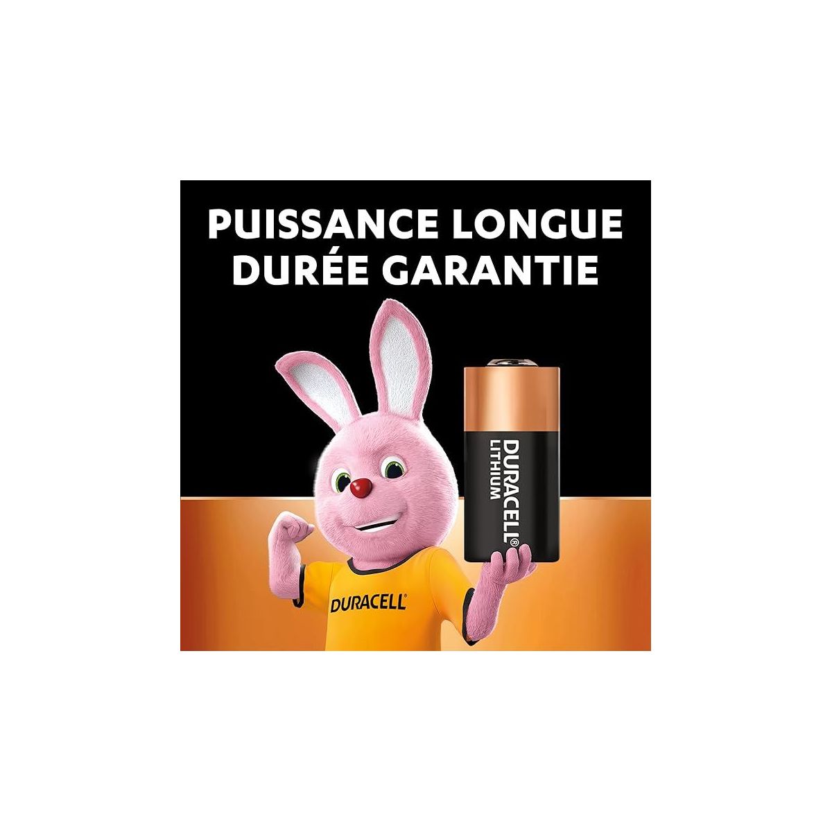 Pile CR 123 x1 Lithium couleur unique, DURACELL