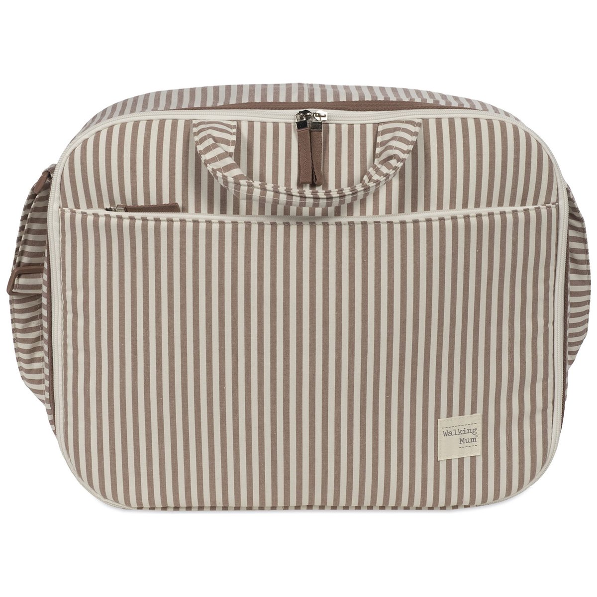 Valise de maternité marron, WALKING MUM