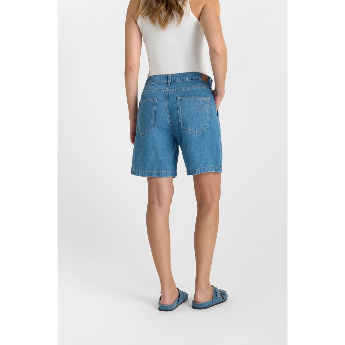Short en jeans VIRVA blue, LE TEMPS DES CERISES