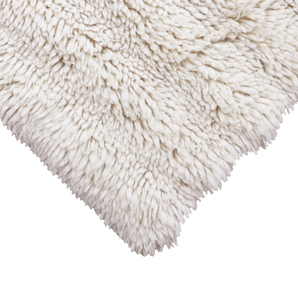 Tapis à laine Rectangulaire Dunes SHEEP OF THE WORLD blanc, LORENA CANALS