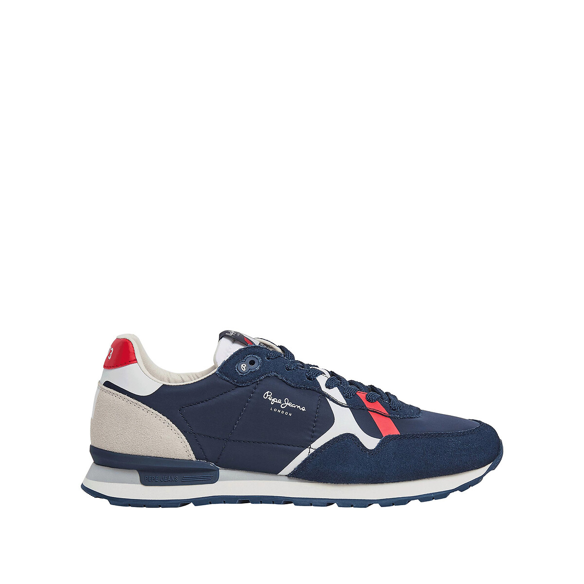 Baskets basses Brit Road bleu marine, PEPE JEANS