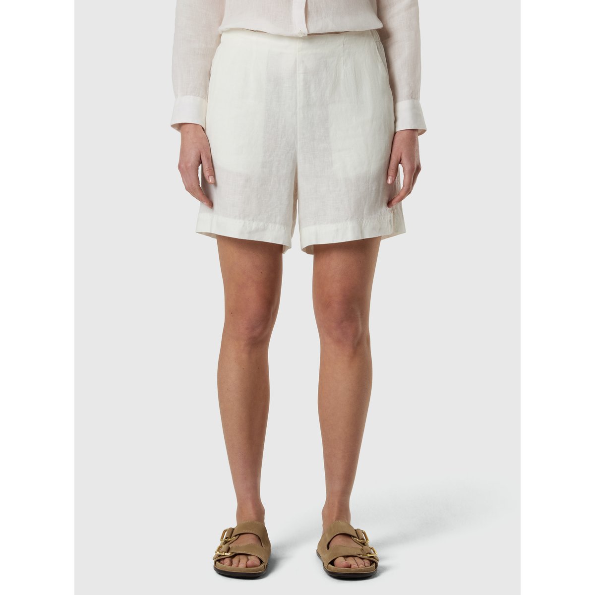 Short en sac en papier en lin guimauve, NORTH SAILS