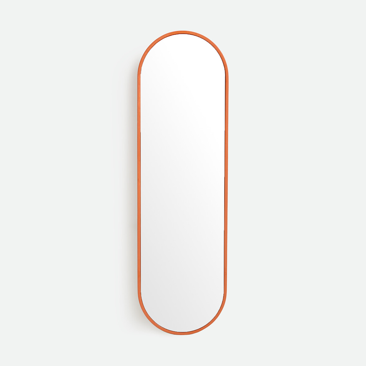 Miroir mural ovale, longueur 30 x hauteur 100 cm, IODUS orange, LA REDOUTE INTERIEURS