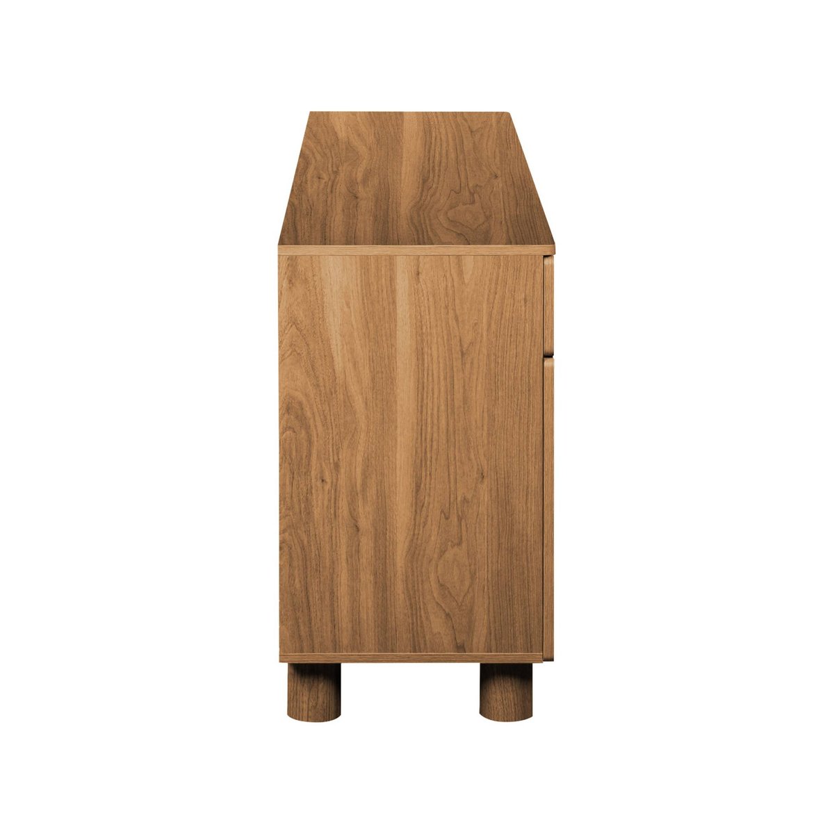 Buffet décor bois 3 tiroirs 3 portes AYANA bois de noisetier, SWEEEK
