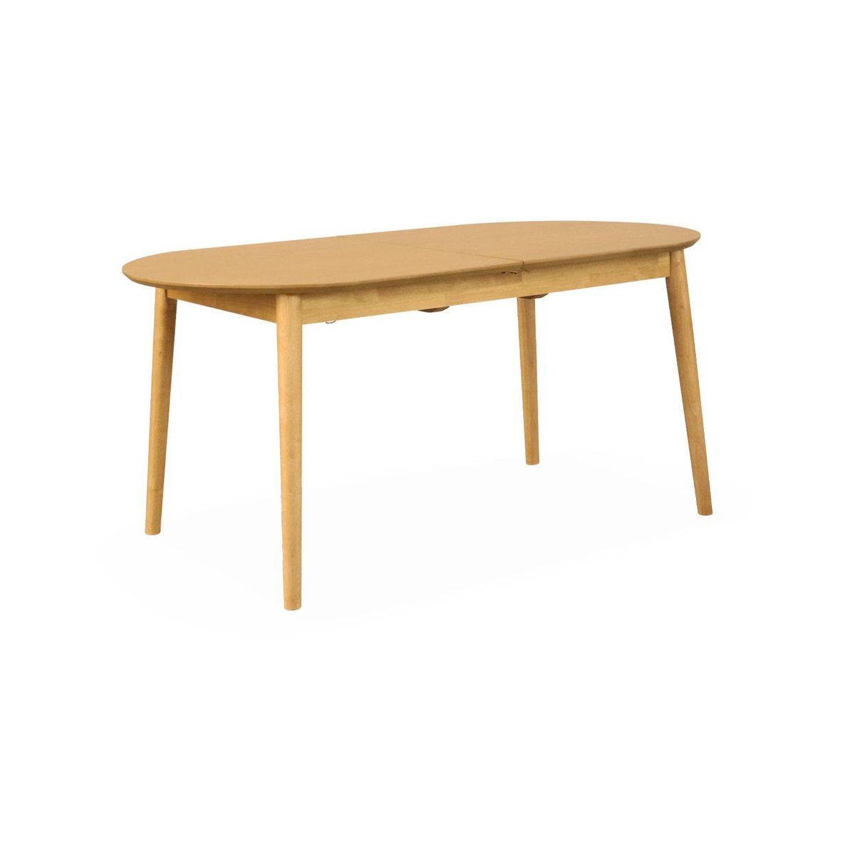 Table à manger extensible Lisa 6 à 8 places naturel, SWEEEK