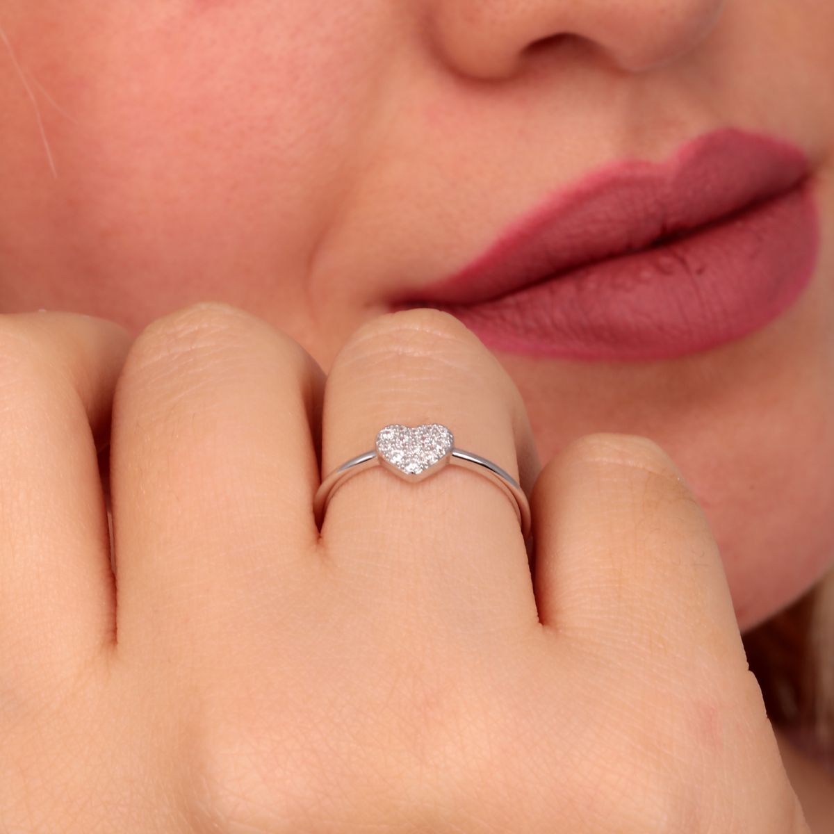 Bague en argent 925 TRUE LOVE argent, BLUESPIRIT