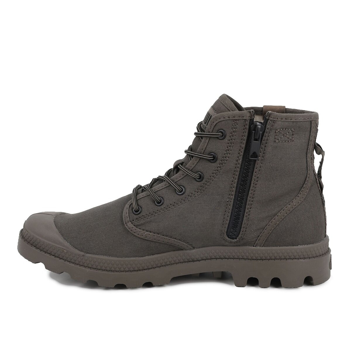 Baskets montantes Pampa Pine Wax marron foncé, PALLADIUM