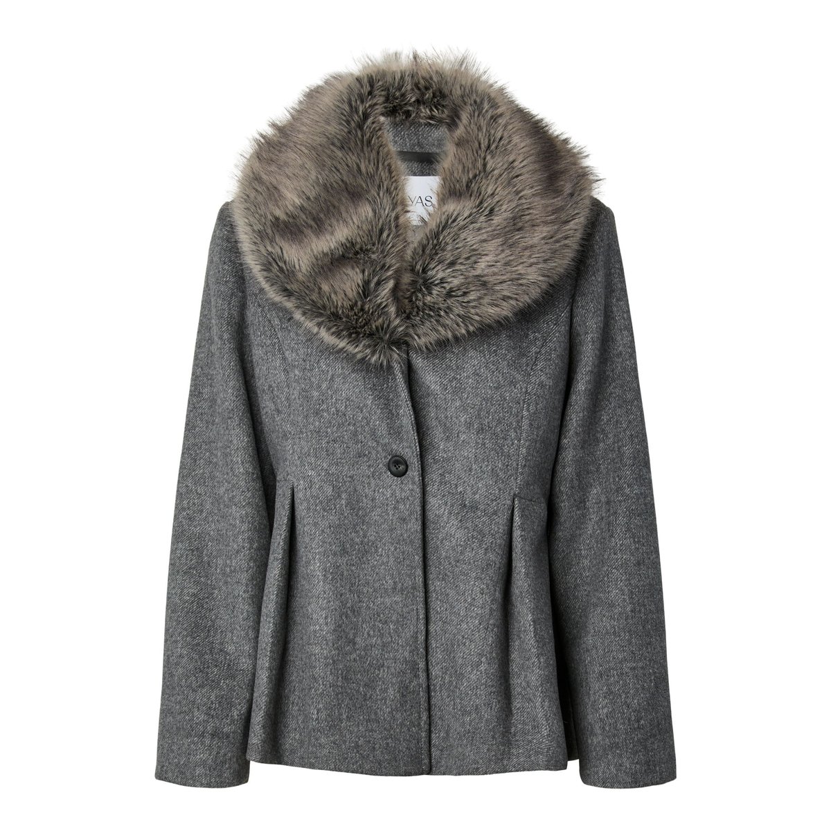 Veste gris - medium grey melange1, YAS