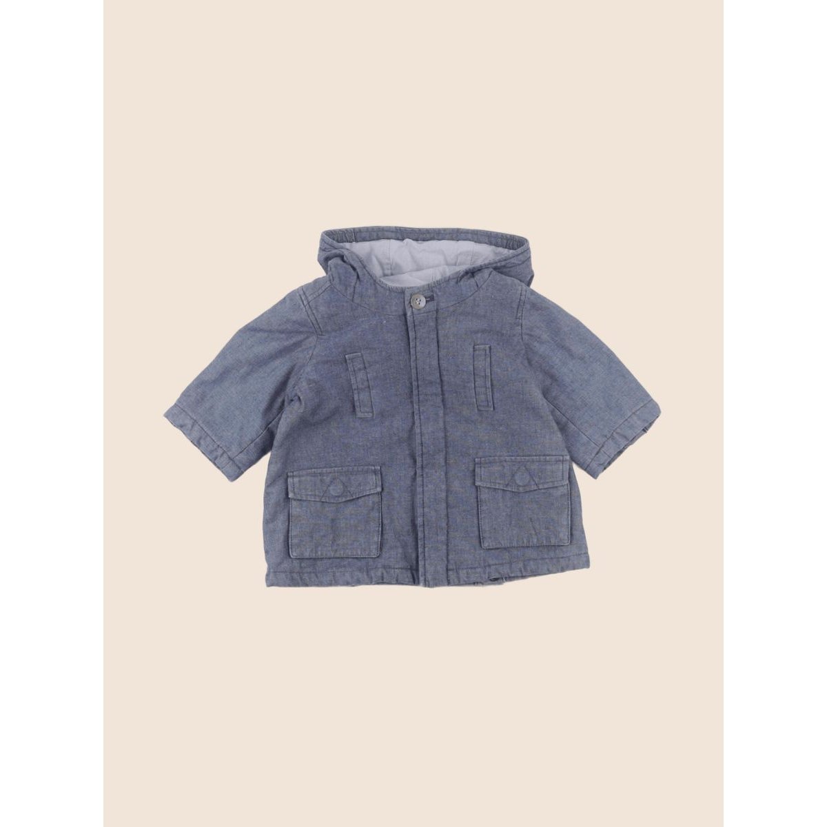Parka - Etat satisfaisant bleu, BONPOINT