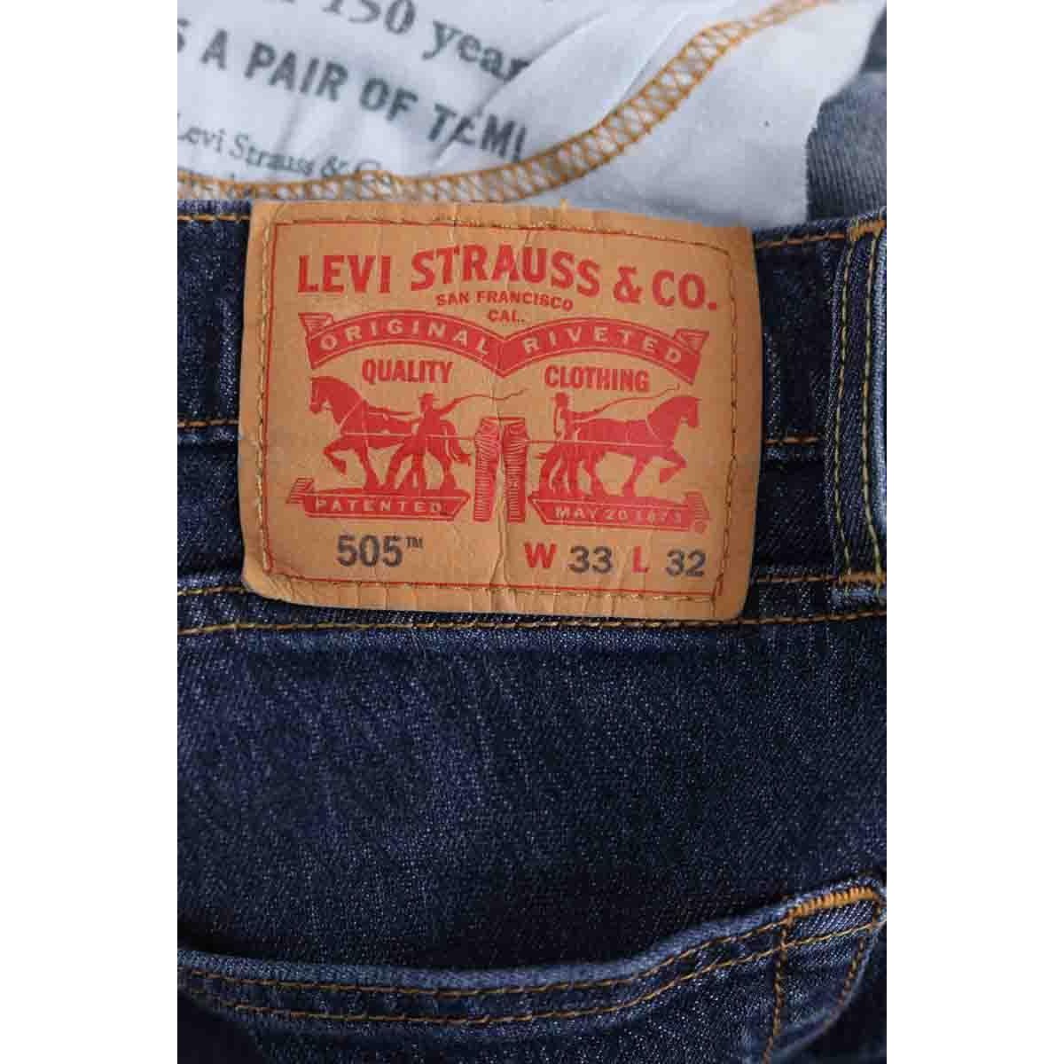 Jean droit - Très Bon État bleu, LEVI'S