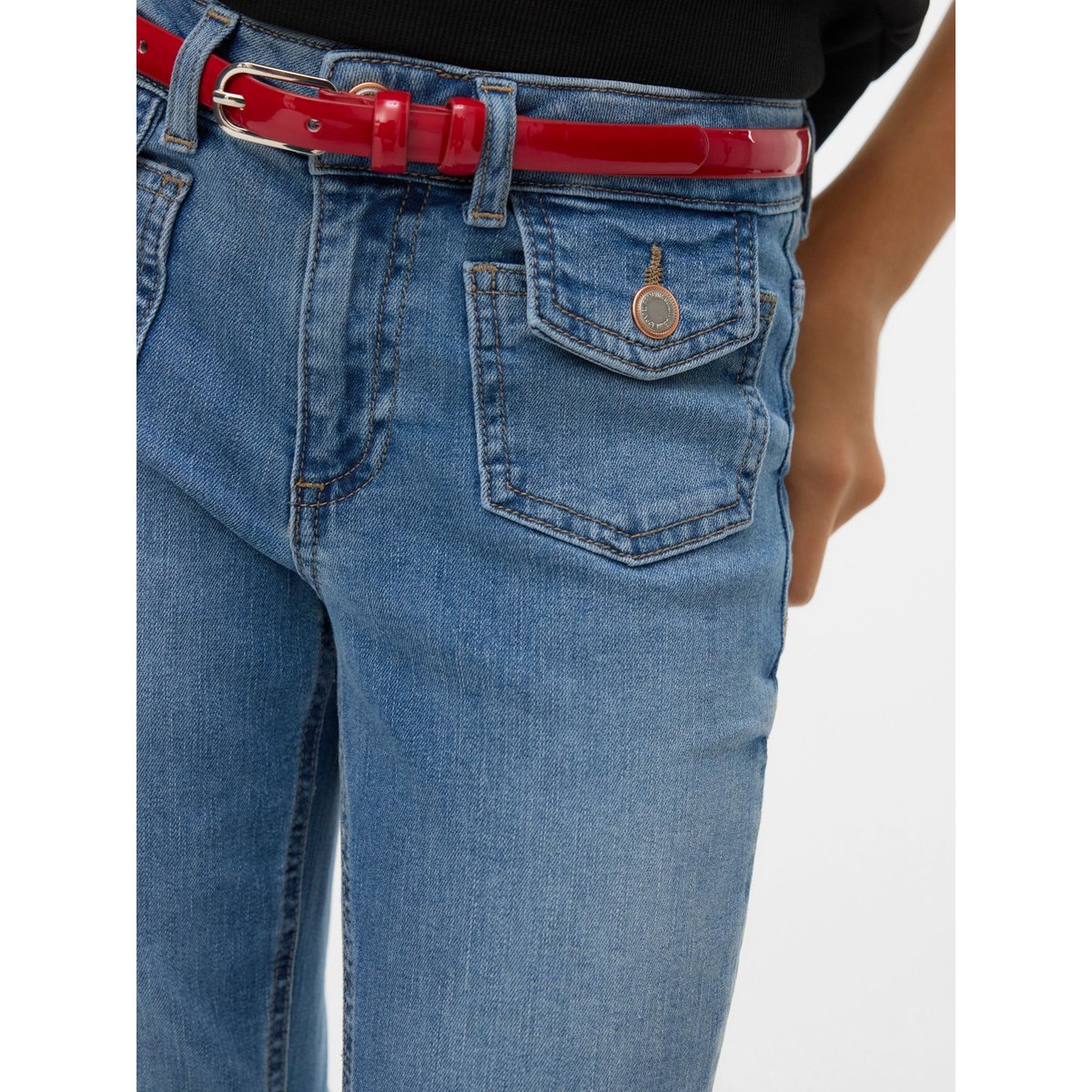 Jean Flared medium blue denim, VERO MODA